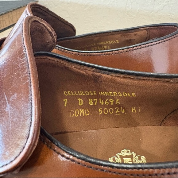 Vintage Freeman Monk Strap Buckle Shoes  7D Brown Leather Goodyear Welted USA - Picture 3 of 14